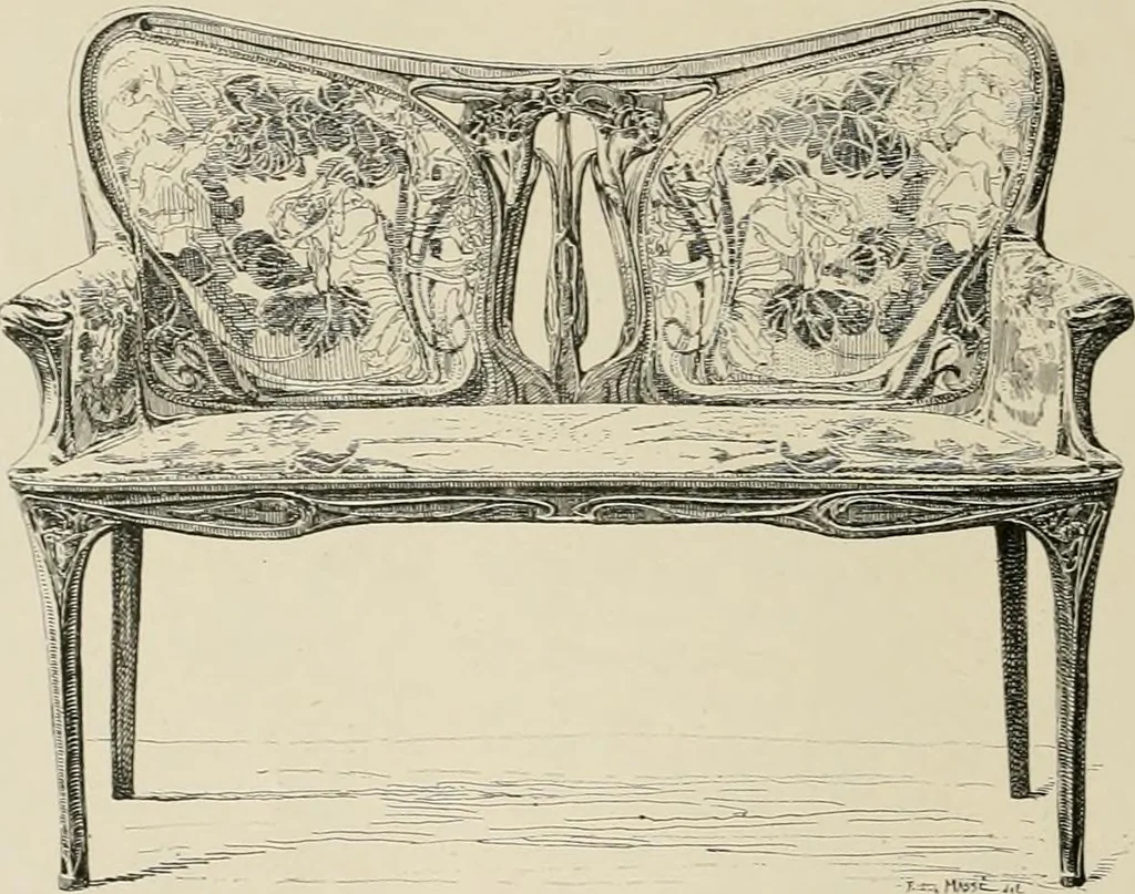 An illustration from L'Art a l'Exposition universelle de 1900, 1900, leaf 549