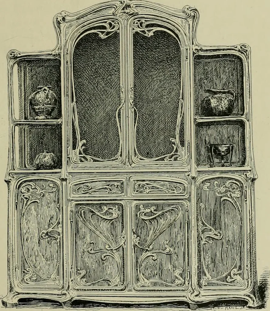 An illustration from L'Art a l'Exposition universelle de 1900, 1900, leaf 550