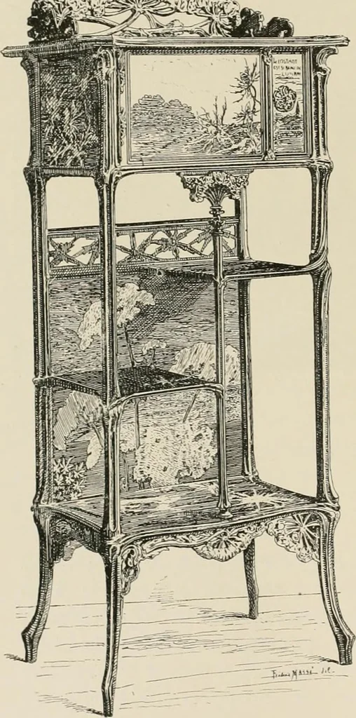 An illustration from L'Art a l'Exposition universelle de 1900, 1900, leaf 557
