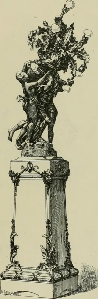An illustration from L'Art a l'Exposition universelle de 1900, 1900, leaf 574