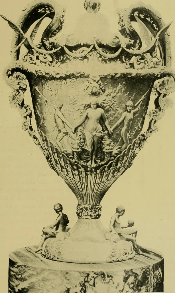 An illustration from L'Art a l'Exposition universelle de 1900, 1900, leaf 582