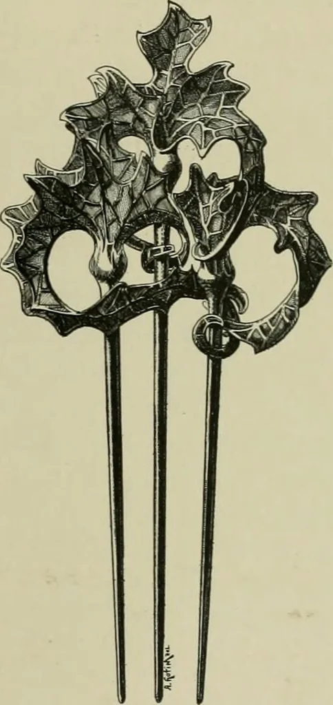 An illustration from L'Art a l'Exposition universelle de 1900, 1900, leaf 584