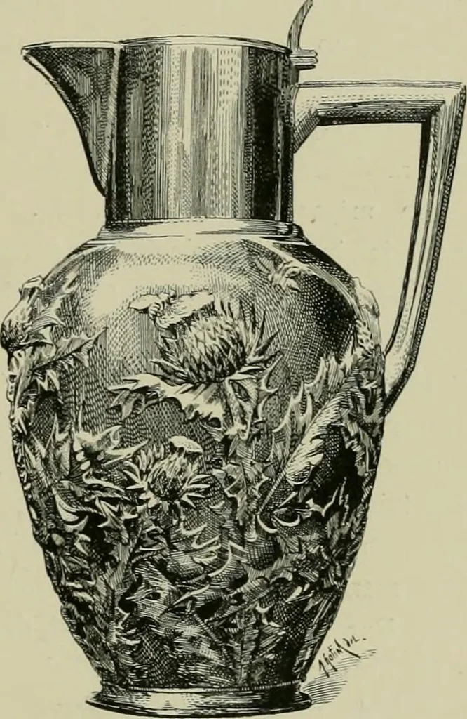 An illustration from L'Art a l'Exposition universelle de 1900, 1900, leaf 606