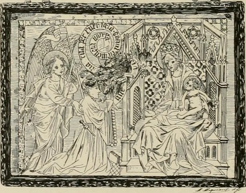 An illustration from L'Art a l'Exposition universelle de 1900, 1900, leaf 67