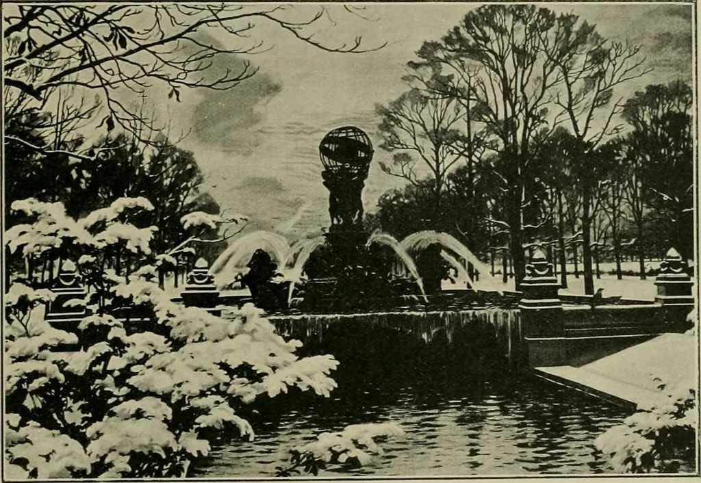 An illustration from L'Art a l'Exposition universelle de 1900, 1900, leaf 672