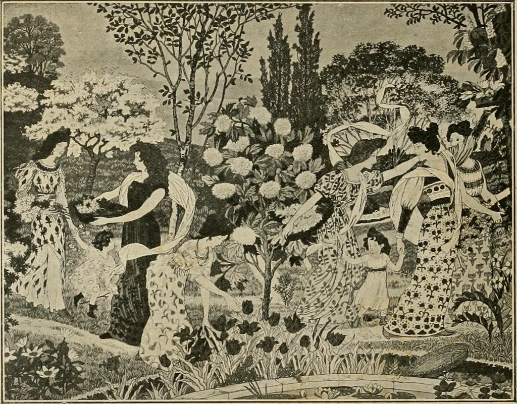 An illustration from L'Art a l'Exposition universelle de 1900, 1900, leaf 695