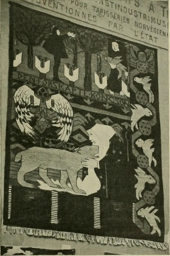 An illustration from L'Art a l'Exposition universelle de 1900, 1900, leaf 700