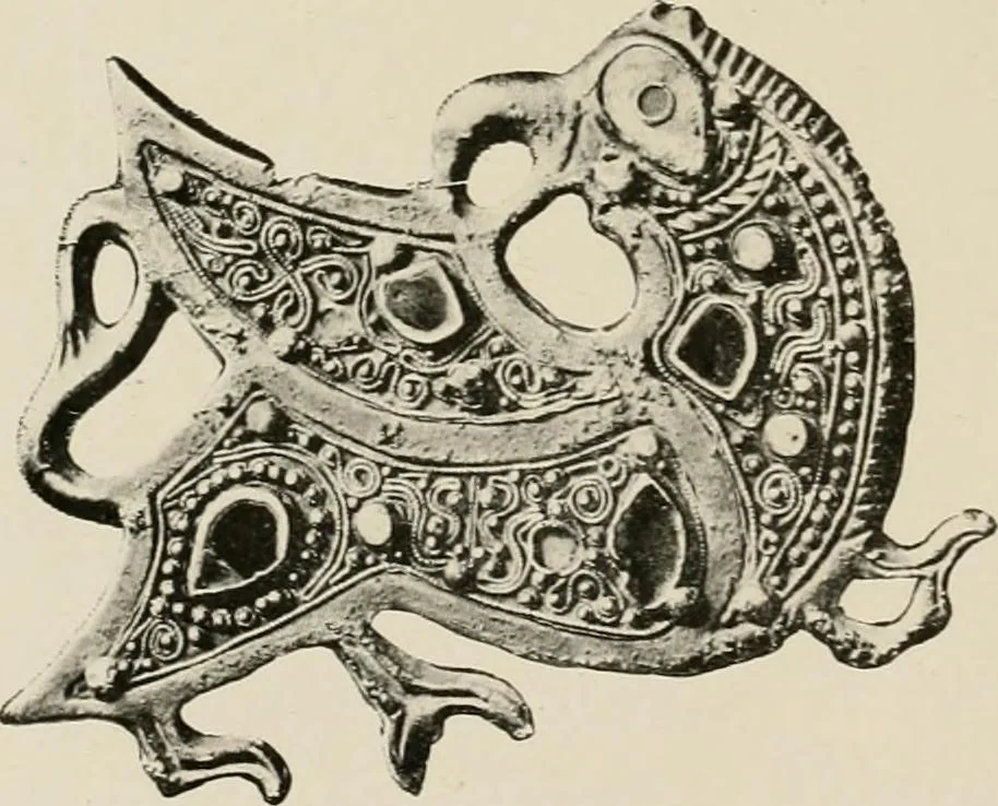 An illustration from L'Art a l'Exposition universelle de 1900, 1900, leaf 75