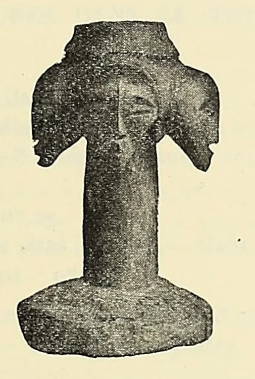 An illustration from L'art nègre et l'art océanien;, 1919, leaf 83