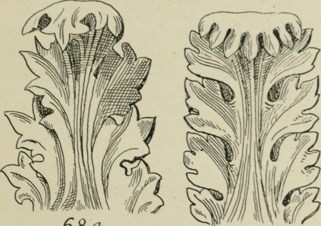 An illustration from L'Art ornamental, 1916, leaf 140