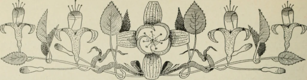 An illustration from L'Art ornamental, 1916, leaf 147