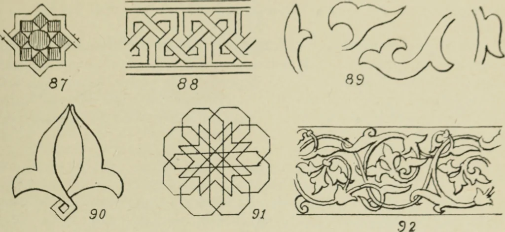 An illustration from L'Art ornamental, 1916, leaf 158