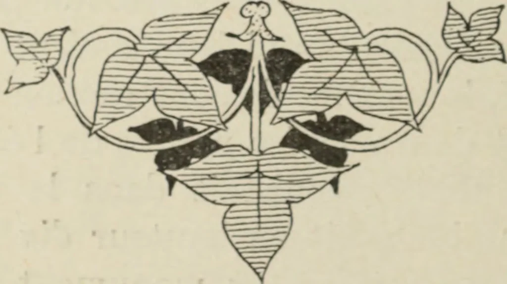 An illustration from L'Art ornamental, 1916, leaf 167