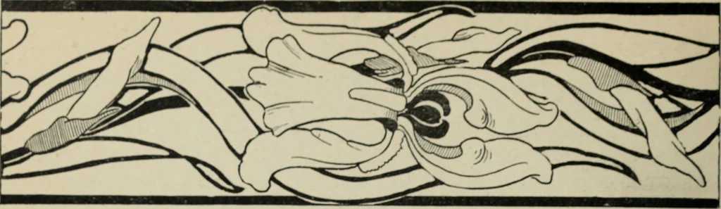 An illustration from L'Art ornamental, 1916, leaf 19