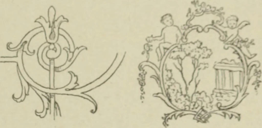 An illustration from L'Art ornamental, 1916, leaf 196