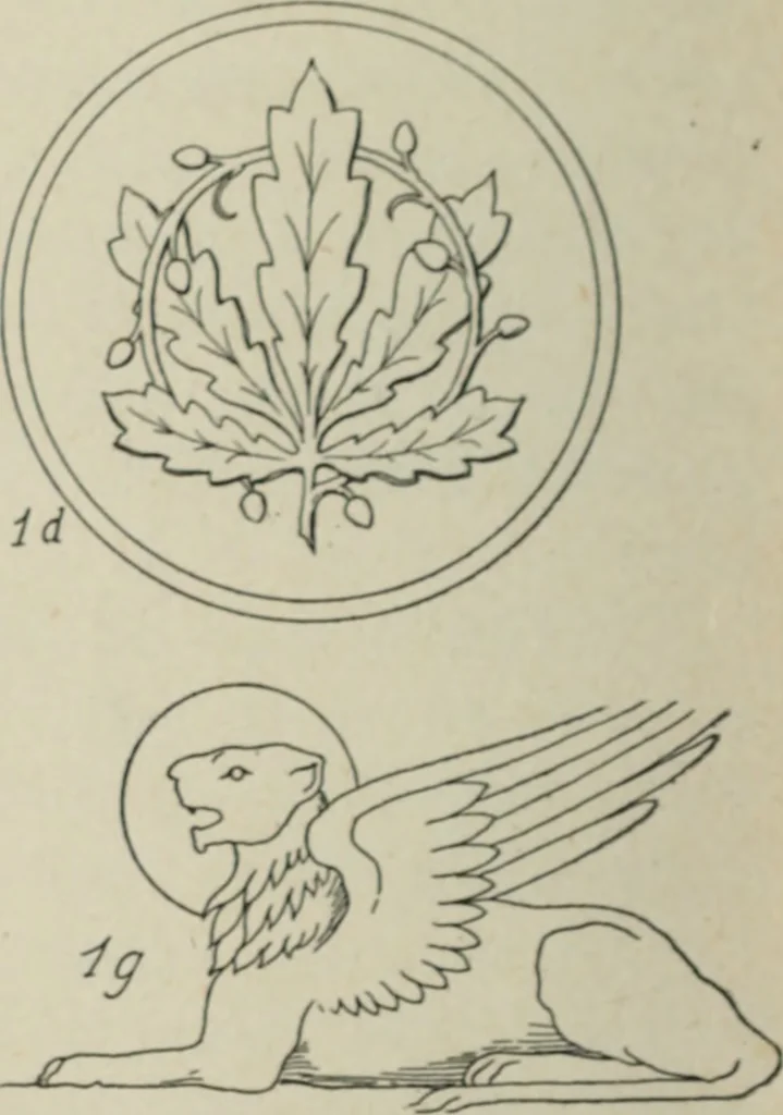 An illustration from L'Art ornamental, 1916, leaf 21