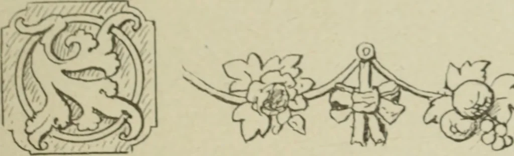 An illustration from L'Art ornamental, 1916, leaf 210