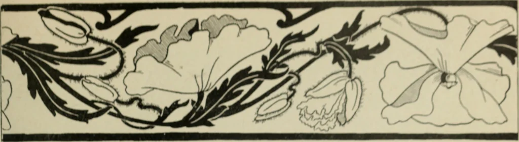 An illustration from L'Art ornamental, 1916, leaf 24