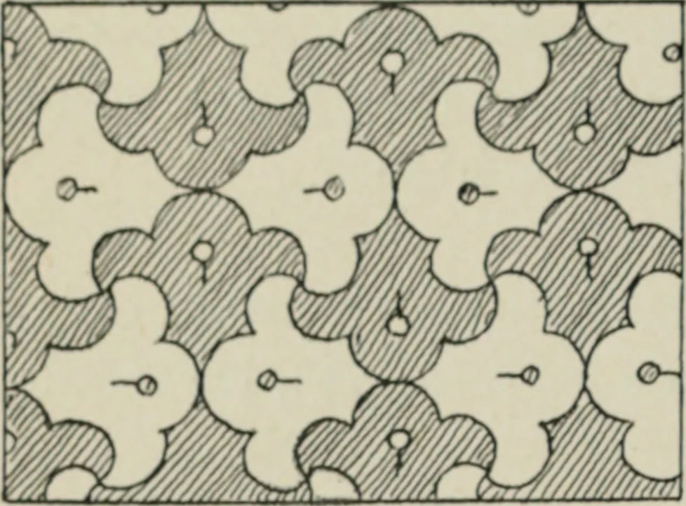 An illustration from L'Art ornamental, 1916, leaf 27