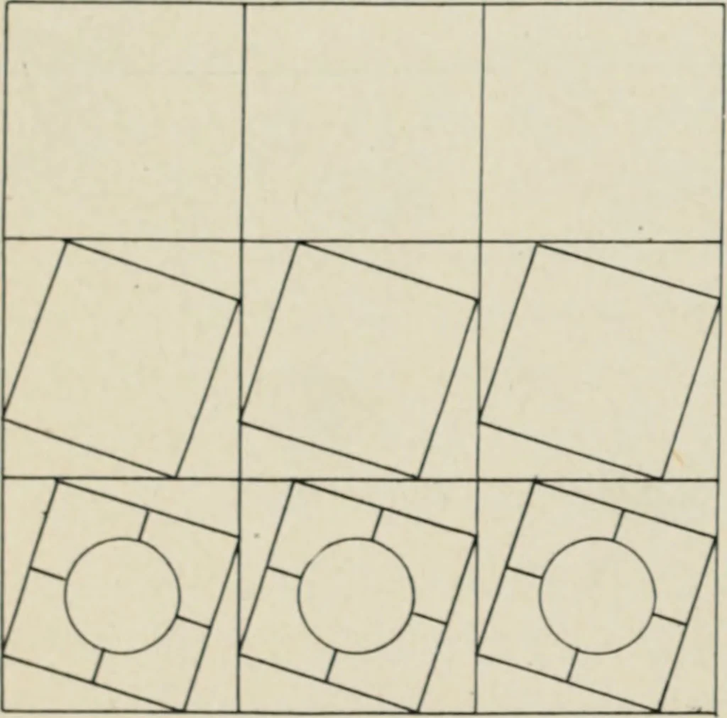 An illustration from L'Art ornamental, 1916, leaf 33