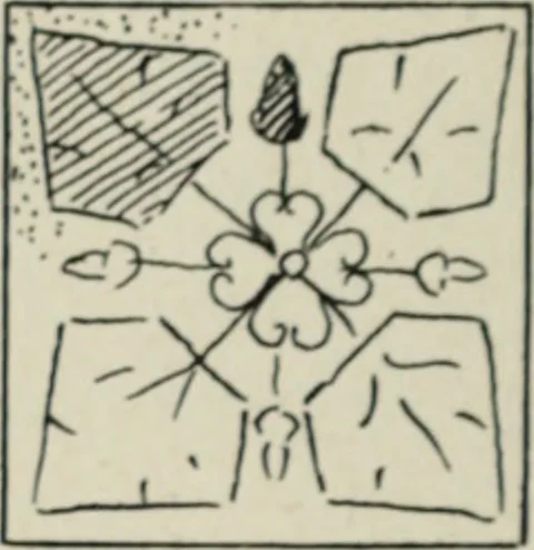 An illustration from L'Art ornamental, 1916, leaf 41