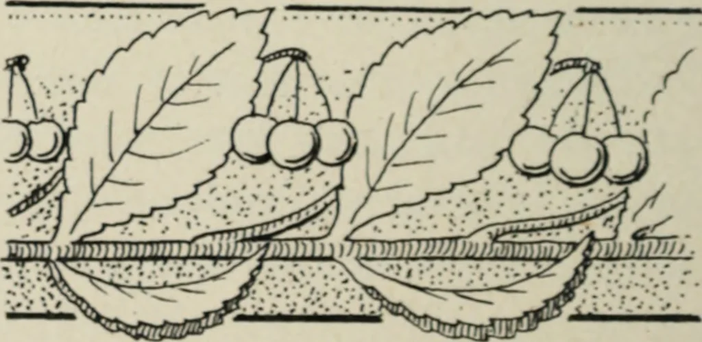 An illustration from L'Art ornamental, 1916, leaf 41