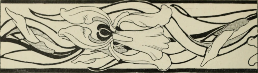 An illustration from L'Art ornamental, 1916, leaf 61