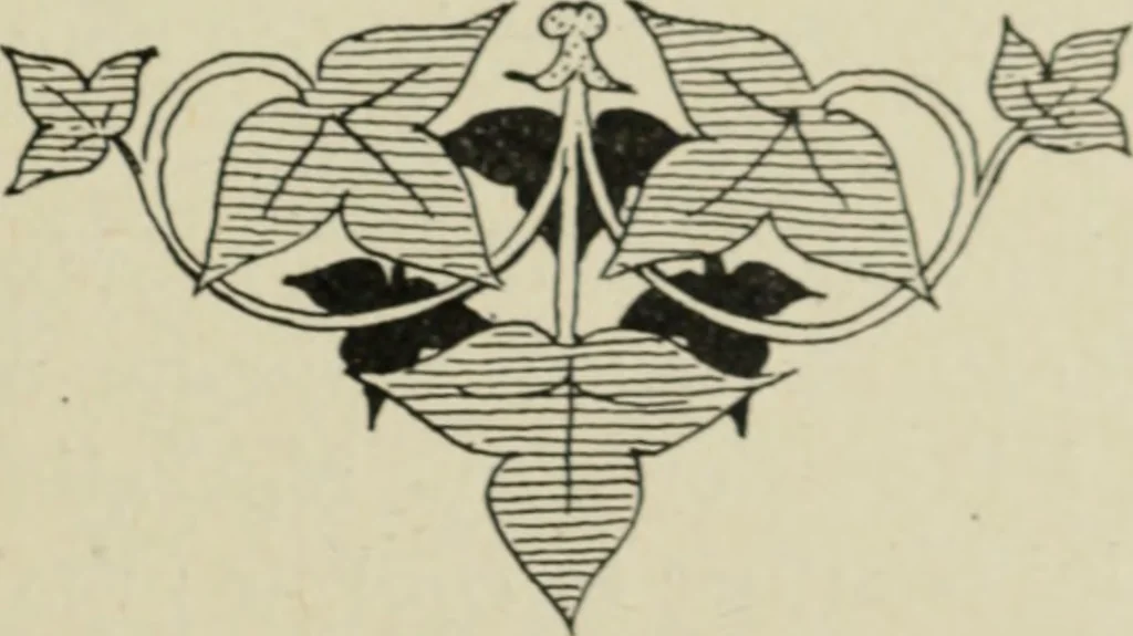 An illustration from L'Art ornamental, 1916, leaf 62
