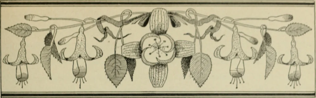 An illustration from L'Art ornamental, 1916, leaf 84