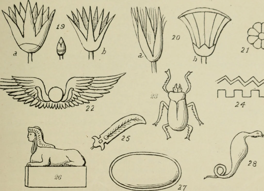 An illustration from L'Art ornamental, 1916, leaf 90