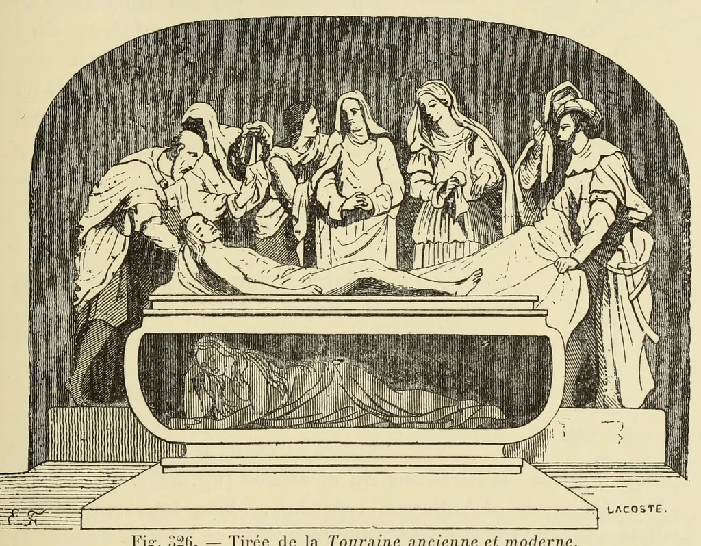 An illustration from L'art profane à l'église; ses licences symboliques, satiriques et fantaisistes. Contribution à létude archéologique et artistique des édifices religieux, 1908, leaf 277