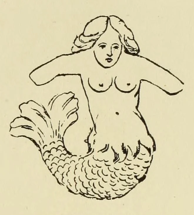 An illustration from L'art profane à l'église; ses licences symboliques, satiriques et fantaisistes. Contribution à létude archéologique et artistique des édifices religieux, 1908, leaf 359
