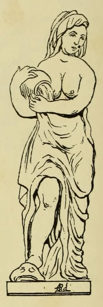 An illustration from L'art profane à l'église; ses licences symboliques, satiriques et fantaisistes. Contribution à létude archéologique et artistique des édifices religieux, 1908, leaf 204