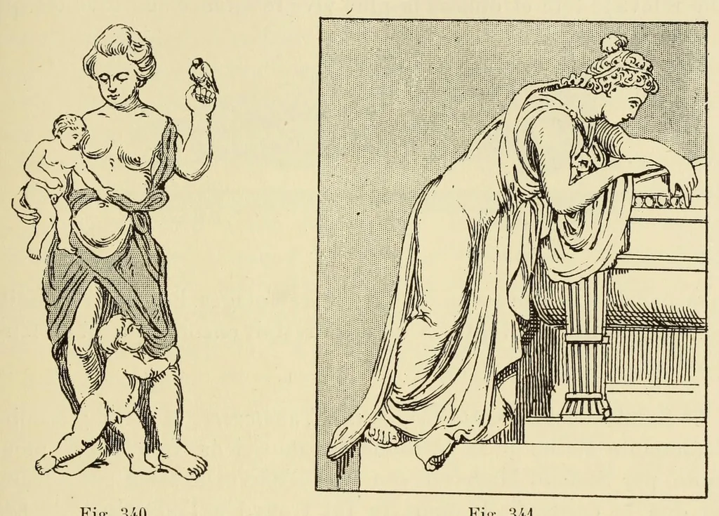An illustration from L'art profane à l'église; ses licences symboliques, satiriques et fantaisistes. Contribution à létude archéologique et artistique des édifices religieux, 1908, leaf 363