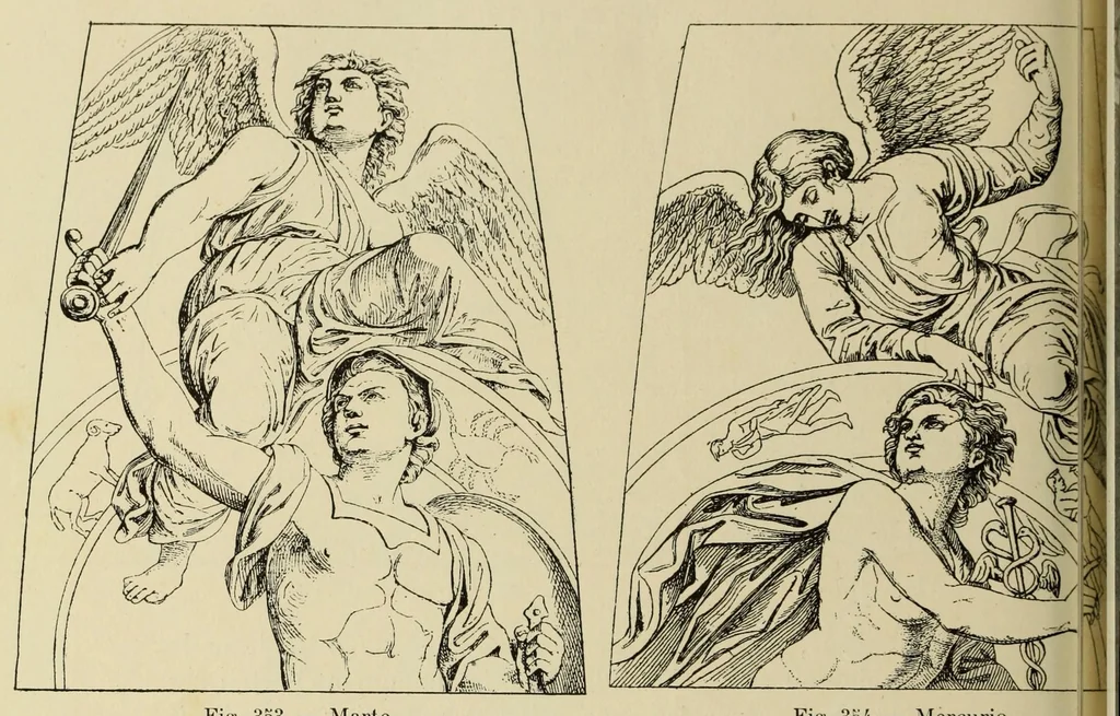An illustration from L'art profane à l'église; ses licences symboliques, satiriques et fantaisistes. Contribution à létude archéologique et artistique des édifices religieux, 1908, leaf 378