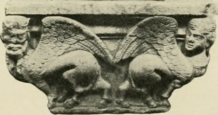 An illustration from L'art religieux du XIIe siècle en France : étude sur les origines de l'iconographie du moyen age, 1922, leaf 10