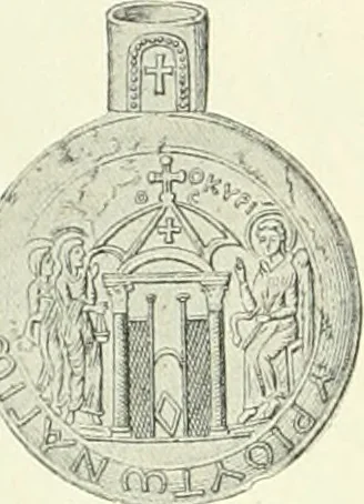 An illustration from L'art religieux du XIIe siècle en France : étude sur les origines de l'iconographie du moyen age, 1922, leaf 101