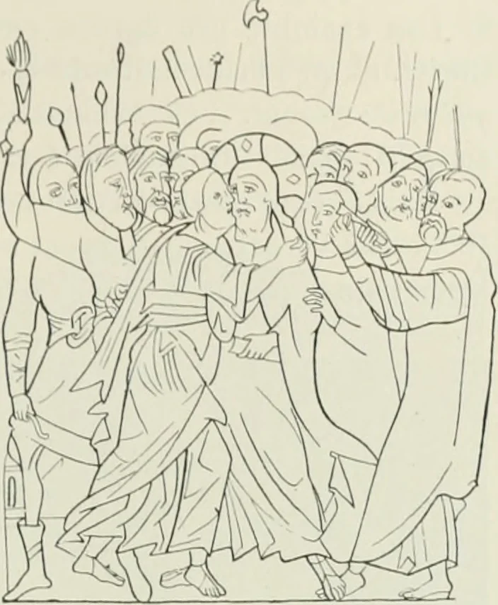 An illustration from L'art religieux du XIIe siècle en France : étude sur les origines de l'iconographie du moyen age, 1922, leaf 114