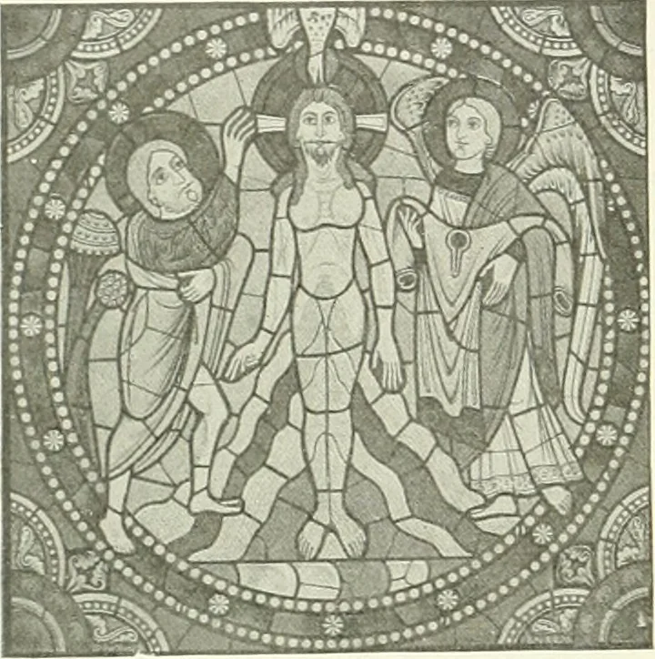 An illustration from L'art religieux du XIIe siècle en France : étude sur les origines de l'iconographie du moyen age, 1922, leaf 125