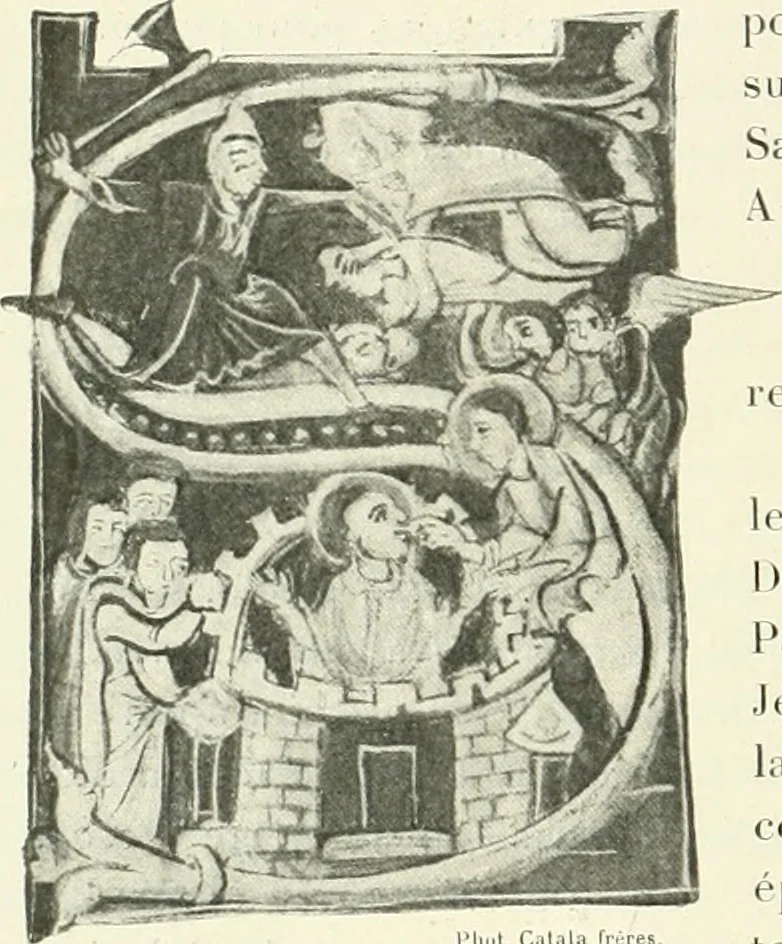 An illustration from L'art religieux du XIIe siècle en France : étude sur les origines de l'iconographie du moyen age, 1922, leaf 237
