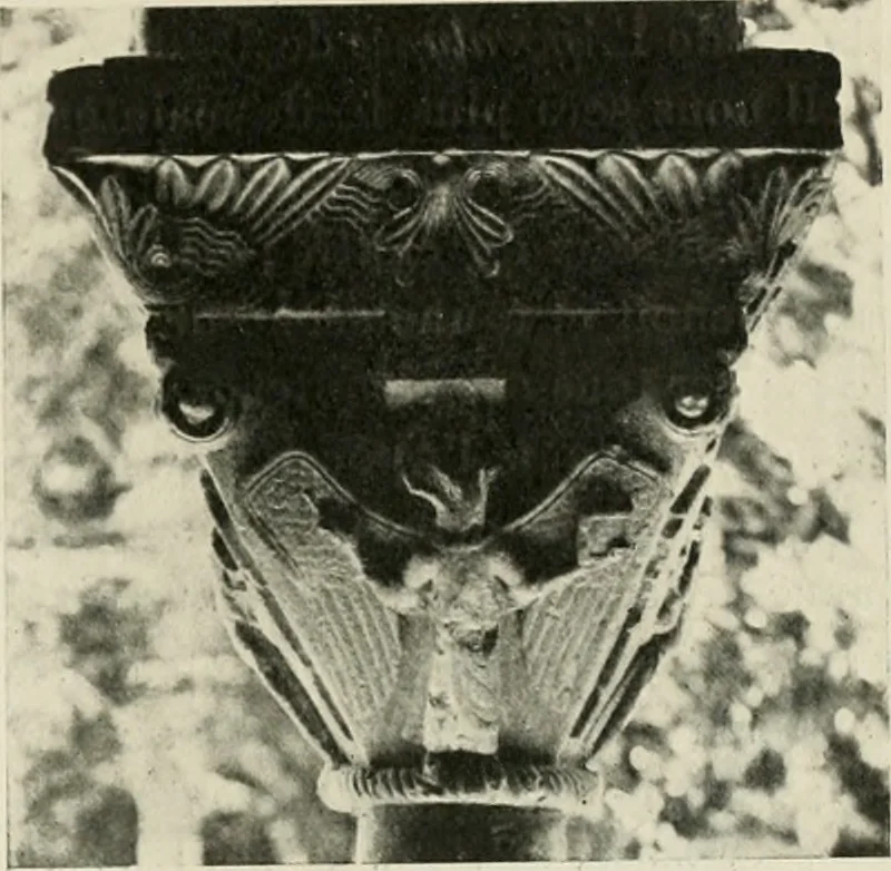 An illustration from L'art religieux du XIIe siècle en France : étude sur les origines de l'iconographie du moyen age, 1922, leaf 24