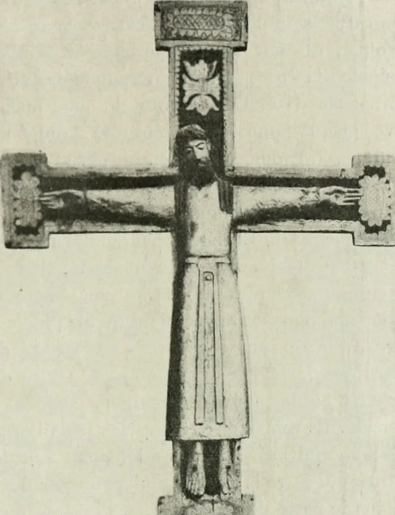 An illustration from L'art religieux du XIIe siècle en France : étude sur les origines de l'iconographie du moyen age, 1922, leaf 270
