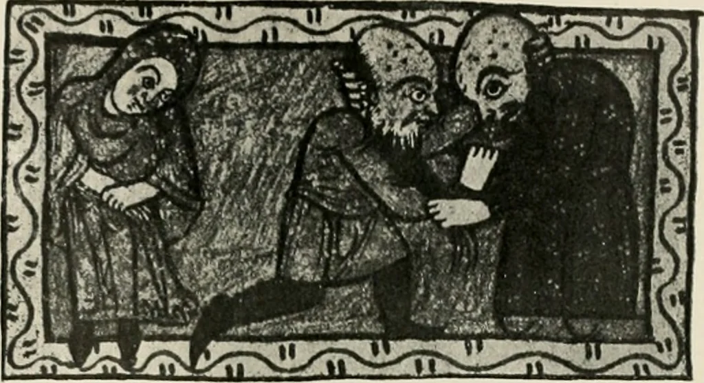 An illustration from L'art religieux du XIIe siècle en France : étude sur les origines de l'iconographie du moyen age, 1922, leaf 30