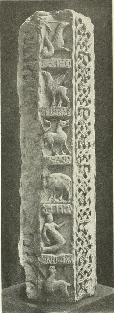 An illustration from L'art religieux du XIIe siècle en France : étude sur les origines de l'iconographie du moyen age, 1922, leaf 339