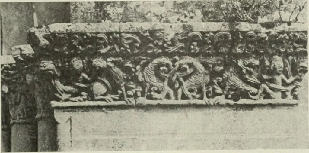 An illustration from L'art religieux du XIIe siècle en France : étude sur les origines de l'iconographie du moyen age, 1922, leaf 364