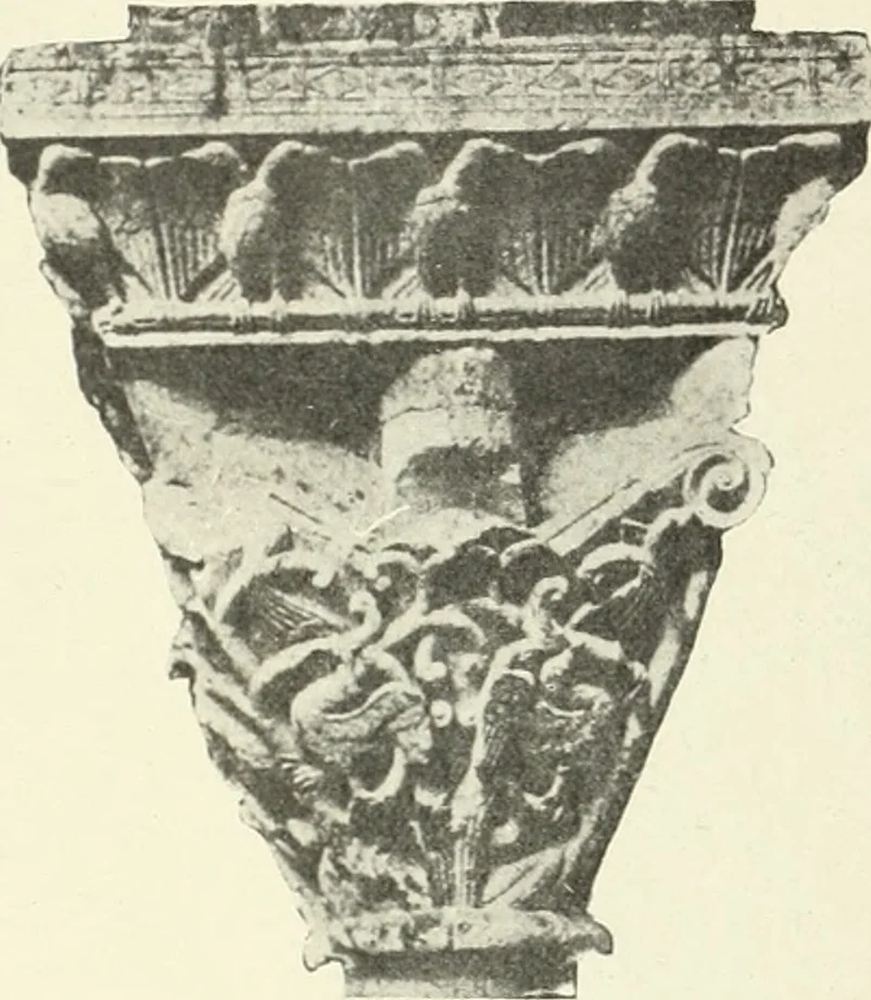 An illustration from L'art religieux du XIIe siècle en France : étude sur les origines de l'iconographie du moyen age, 1922, leaf 365