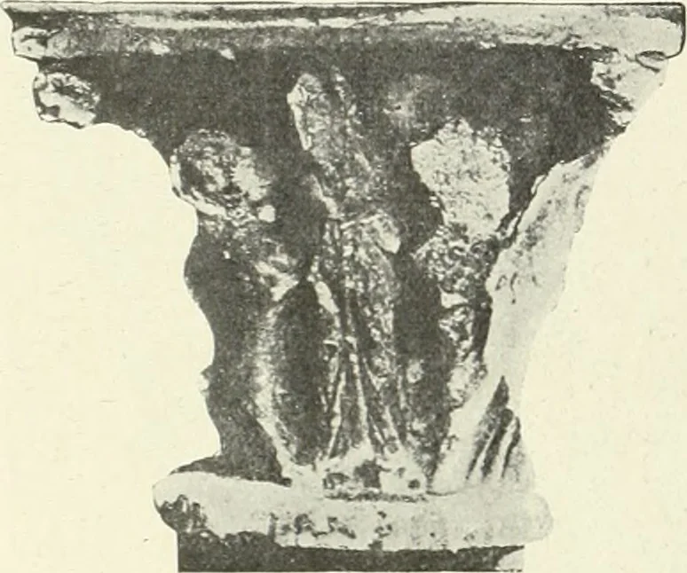 An illustration from L'art religieux du XIIe siècle en France : étude sur les origines de l'iconographie du moyen age, 1922, leaf 367