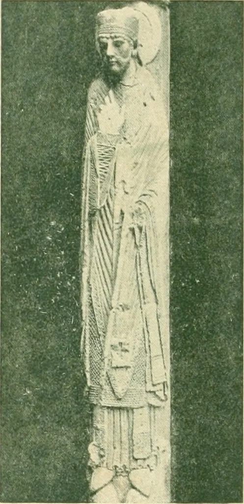An illustration from L'art religieux du XIIe siècle en France : étude sur les origines de l'iconographie du moyen age, 1922, leaf 477
