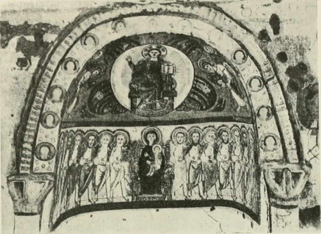 An illustration from L'art religieux du XIIe siècle en France : étude sur les origines de l'iconographie du moyen age, 1922, leaf 50