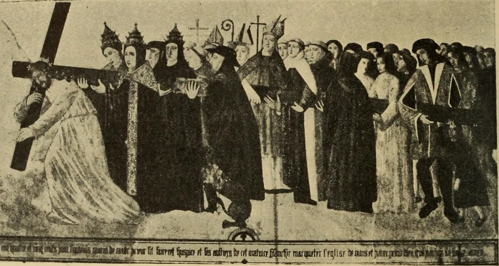 An illustration from L'art religieux de la fin du moyen âge en France;, 1908, leaf 111
